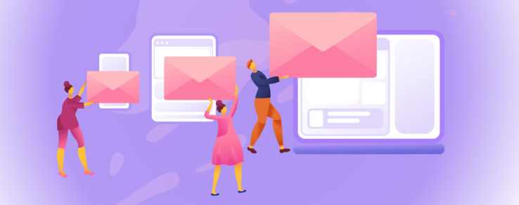 Marketers designing an email message