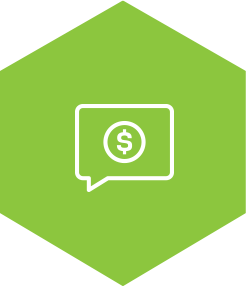 Utility bill payment icon
