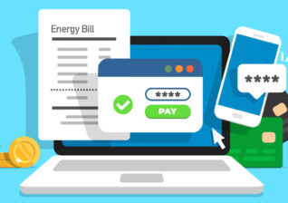 Illustration of marketing paperless billing to utility customers