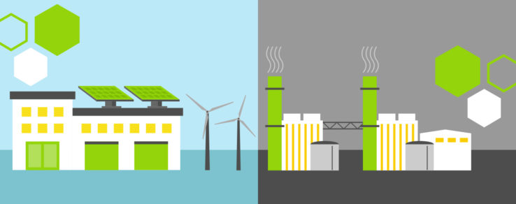 Illustration of what is the environmental impact of natural gas?