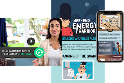 Examples of content marketing and strategy solutions for energy utilities