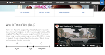 Example of how to distribute video content on website