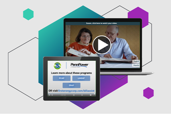 Example of a utility financial assistance campaign