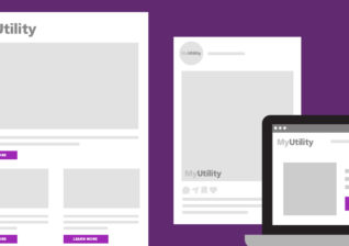 Illustration of a branded marketing campaign